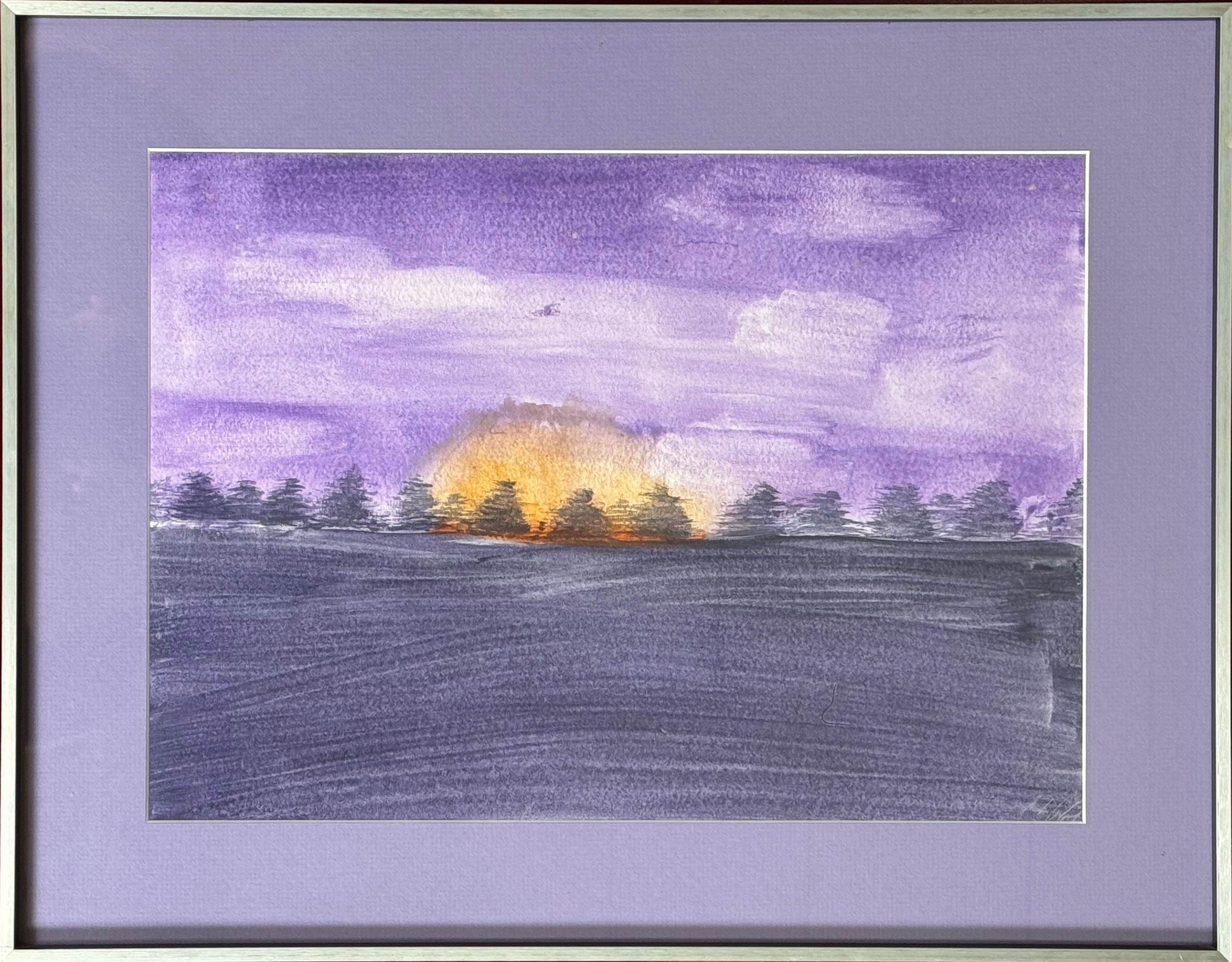 Purple Landscape