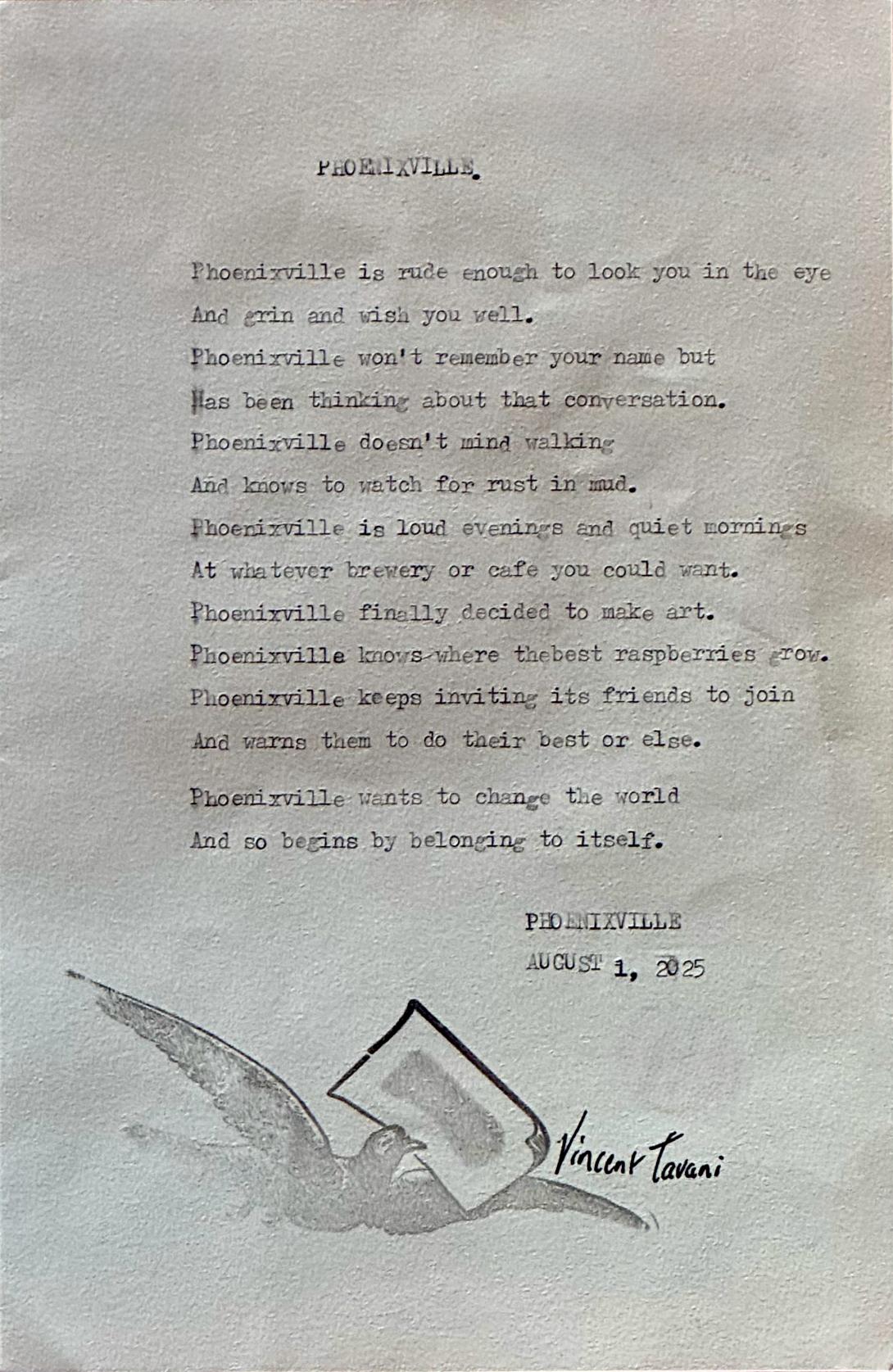 Phoenixville Poem