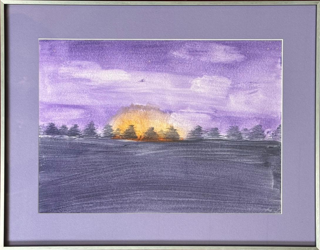 Purple Landscape